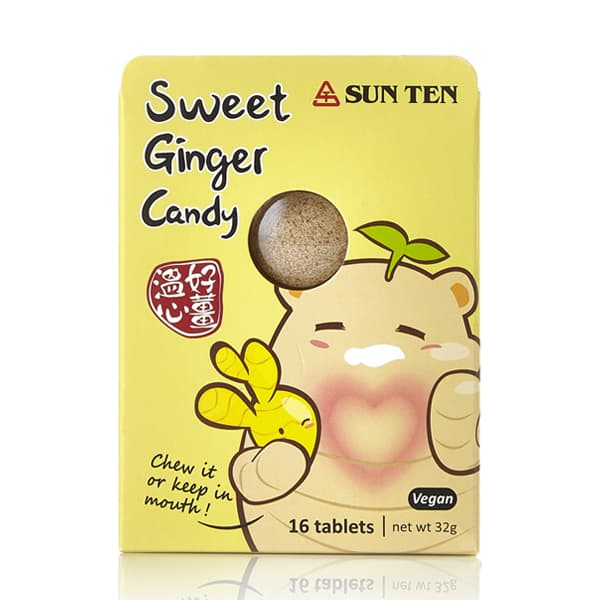 Sweet Ginger Candy-16 Tablets溫心好薑-薑錠 (16錠)